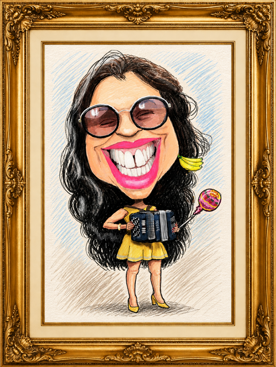 Caricatura desenhada